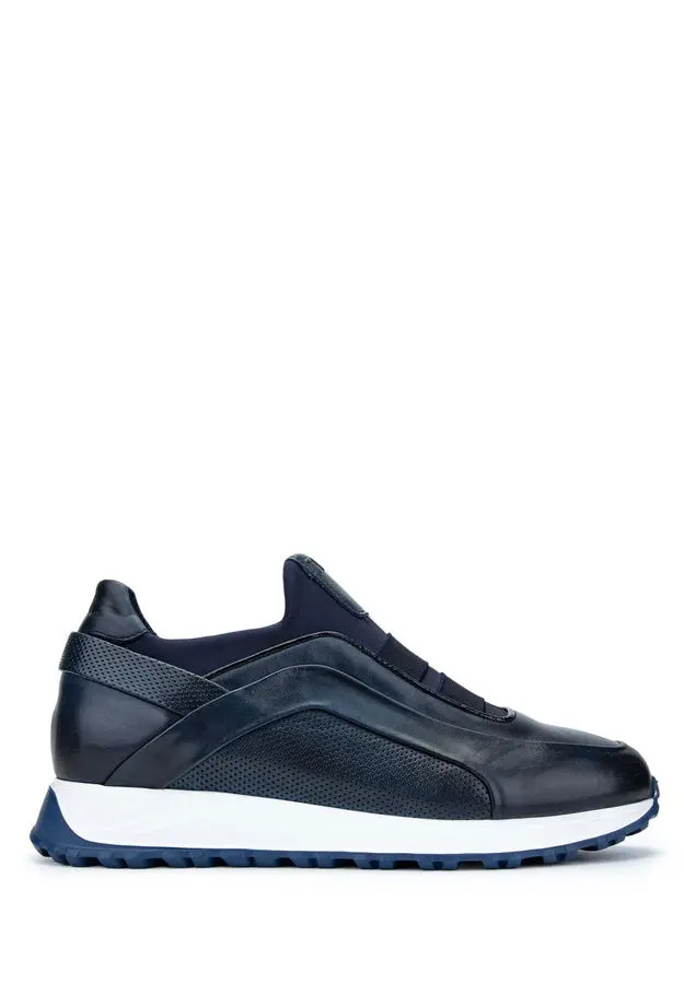 Tamer Tanca Tamer Tanca Erkek Hakiki Deri Lacivert Sneakers & Spor Ayakkabı Ayakkabı 39