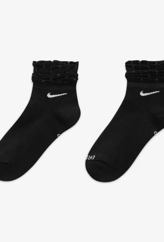 Nike Nike Everyday Ankle 1Pk - 144 Unisex Siyah Çorap 34-38
