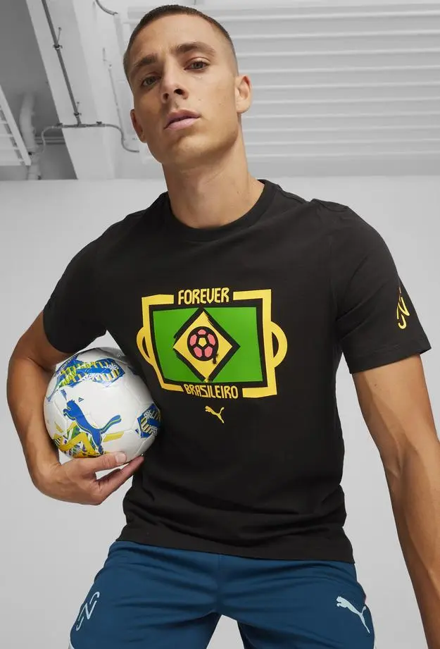 Puma Puma Neymar Erkek Siyah T-Shirt