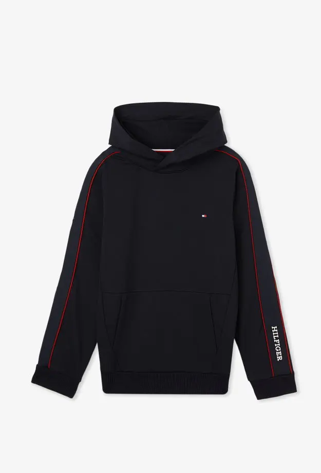 Tommy Hilfiger Tommy Hilfiger Tape Regular Çocuk Lacivert Sweatshirt 6-7 Yaş