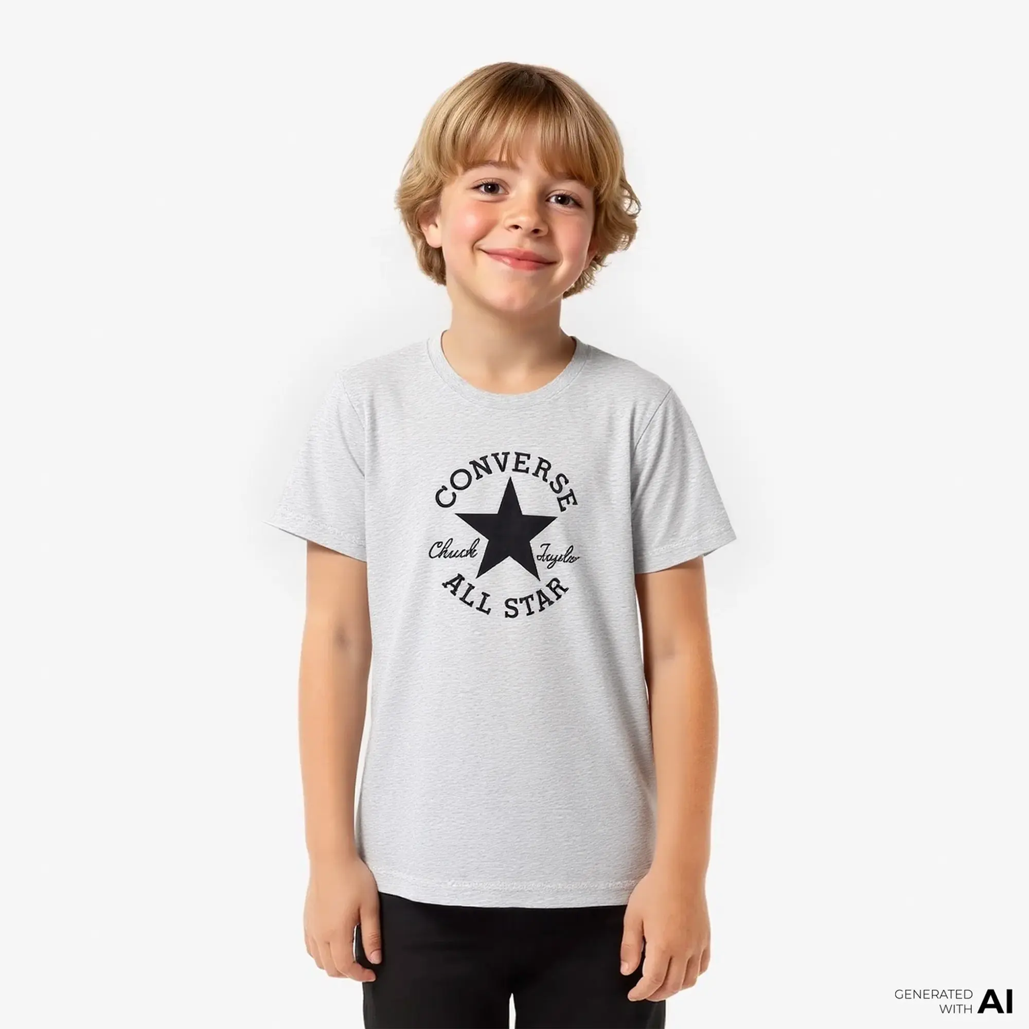 Converse Converse Chuck Taylor Çocuk Beyaz T-Shirt S