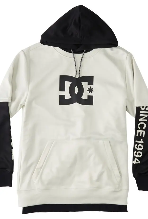 DC DC Erkek Fleece Dryden Günlük Giyim Açık Gri