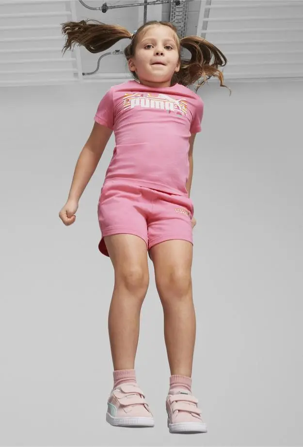 Puma Puma Ess+ Summer Camp Çocuk Pembe Şort 7-8 Yaş