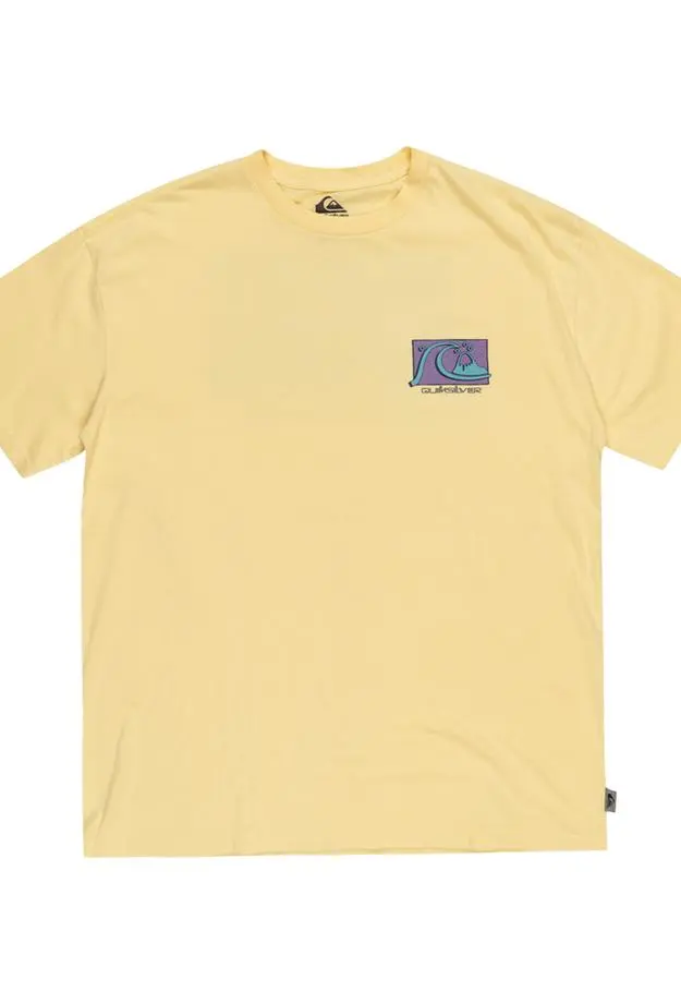 Quiksilver Quiksilver Take Us Back Bubble Erkek Sarı Tişört S