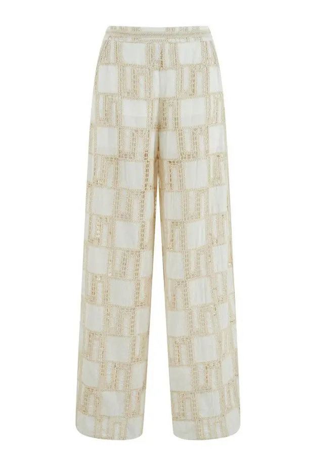 Nocturne Brodeli Pantolon S