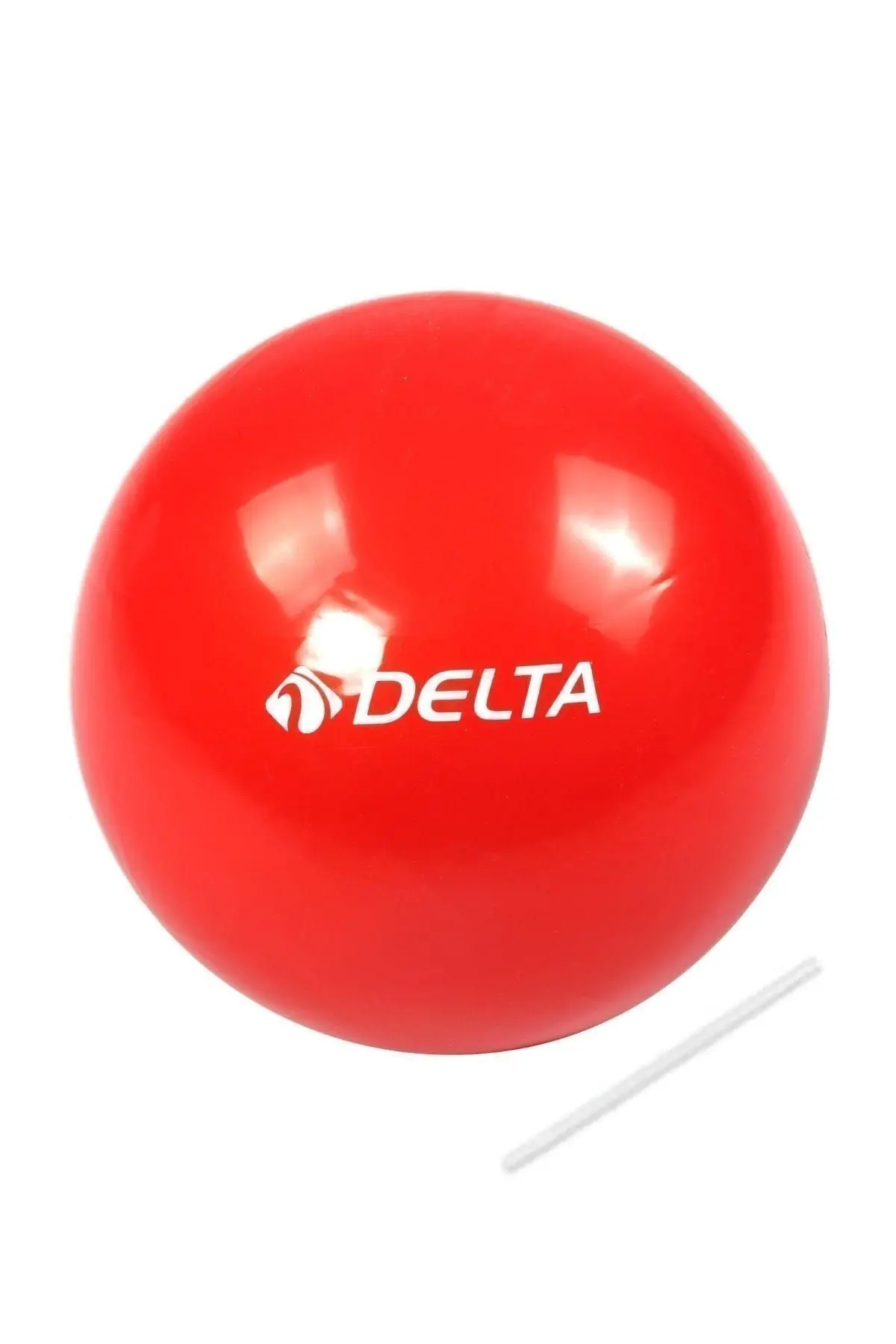 Delta 25 cm Dura-Strong Mini Pilates Topu Denge Egzersiz Topu Kırmızı 25 cm