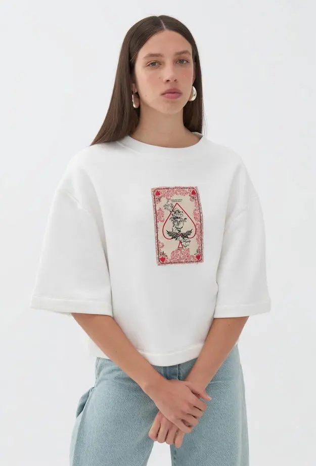 Nocturne Oversize Kısa Kollu T-shirt