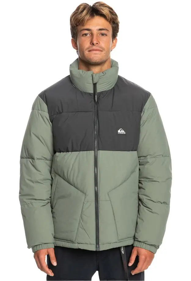 Quiksilver Quiksilver Erkek Ceket Wild Mountain Yeşil Günlük Giyim S