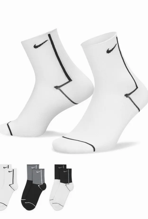 Nike Nike Everyday Plus Lightweight Ankle Unisex Renkli Çorap 34-38