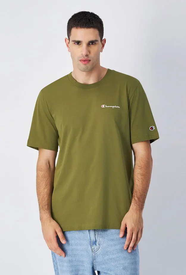 Champion Champion Erkek Haki T-Shirt