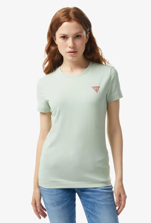 Guess Guess Kadın Yeşil T-Shirt