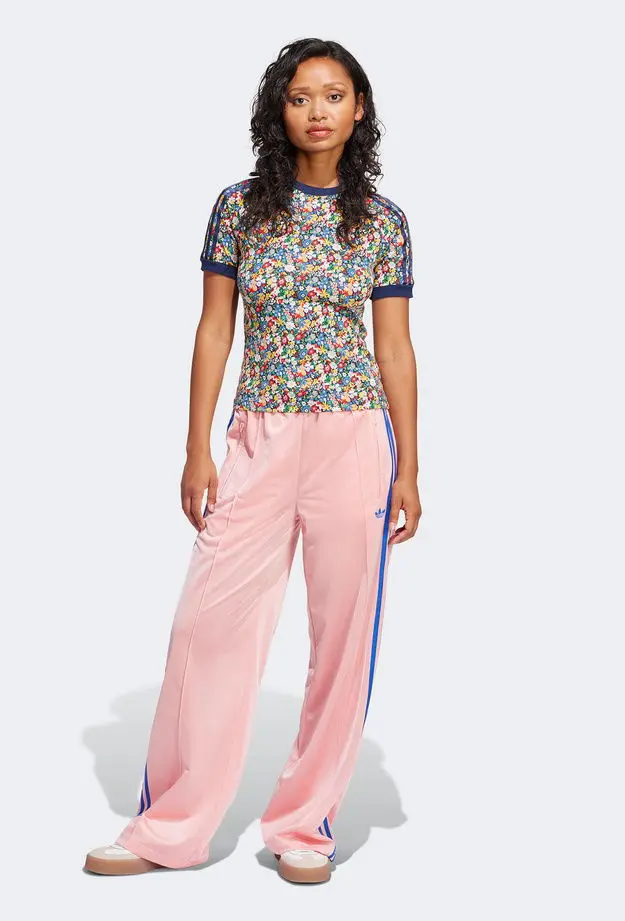adidas adidas Originals x Liberty London Cali Kadın Renkli T-Shirt S