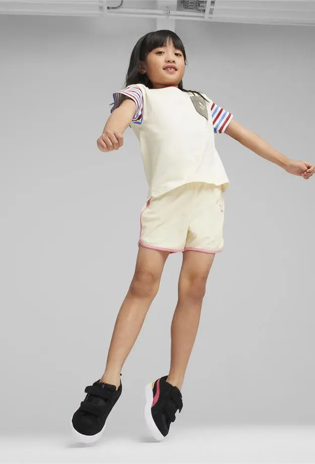 Puma Puma Summer Camp Classics Çocuk Bej Şort
