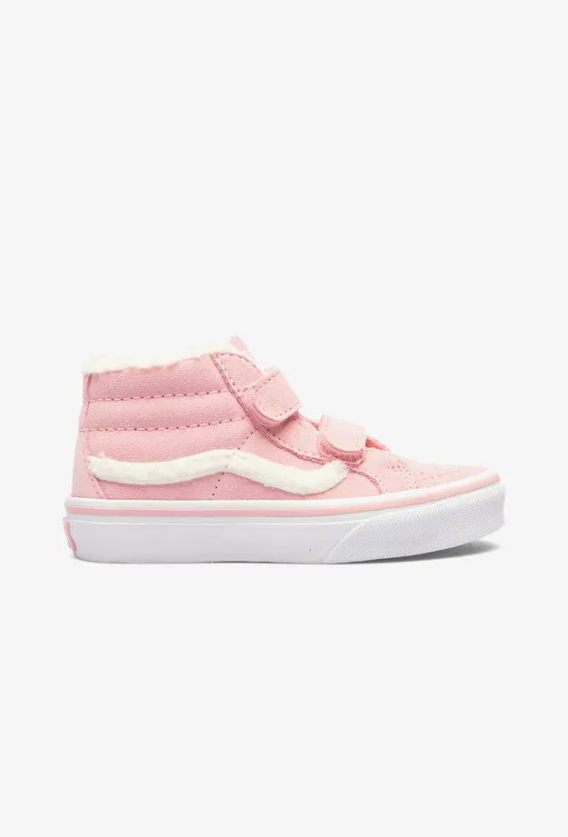 Vans Vans Sk8-Mid Reissue V Sherpa Çocuk Pembe Sneaker 31