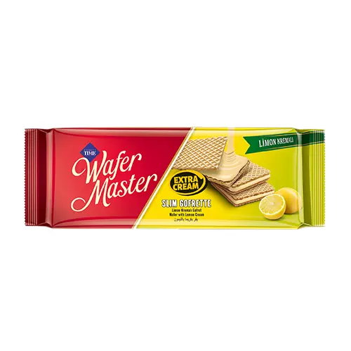 Çizmeci Tıme Wafer Master Slım Gofret Limon 128 G