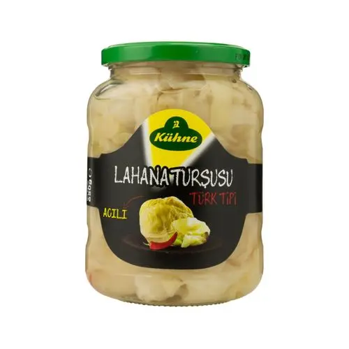 Kühne Acılı Lahana Turşusu 650 Gr