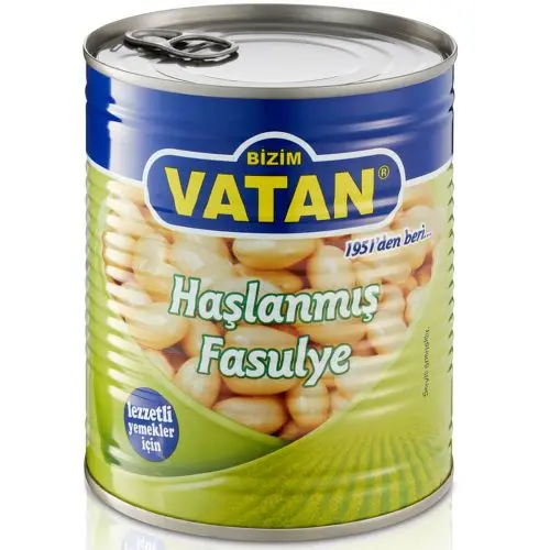Haşlanmış Kuru Fasulye 800 G Bizim Vatan