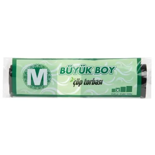 Migros Büyük Boy Çöp Torbası 10 Adet