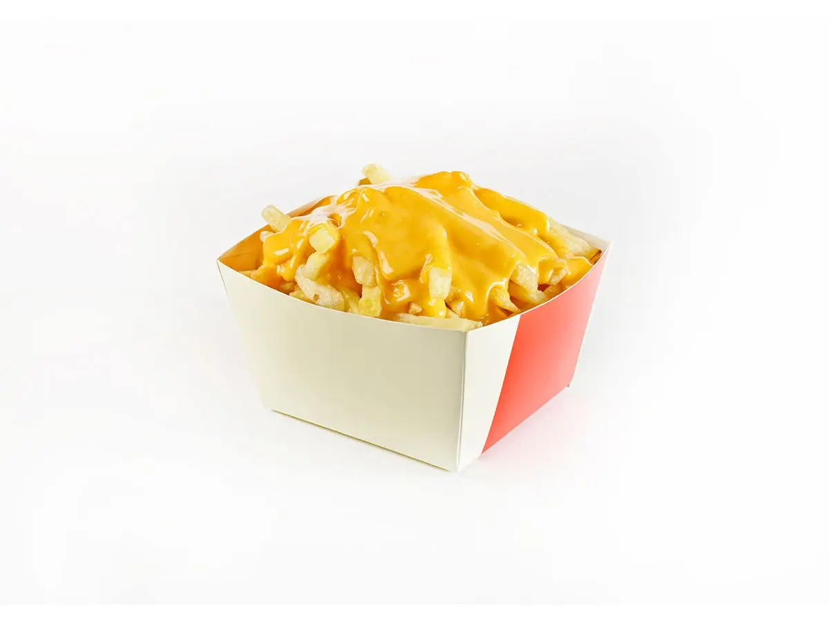Cheddar Soslu Patates Kızartması