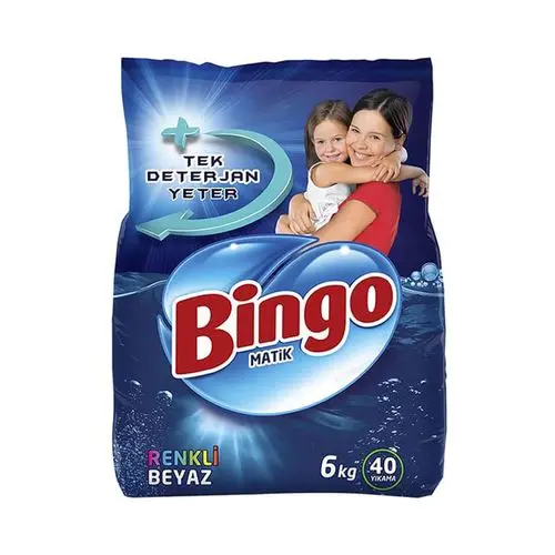 Bingo Matik Toz Deterjan Renkliler Ve Beyazlar 6kg