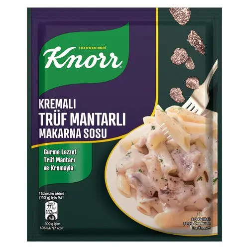 Knorr Kremalı Trüf Mantarlı Makarna Sosu 52 Gr