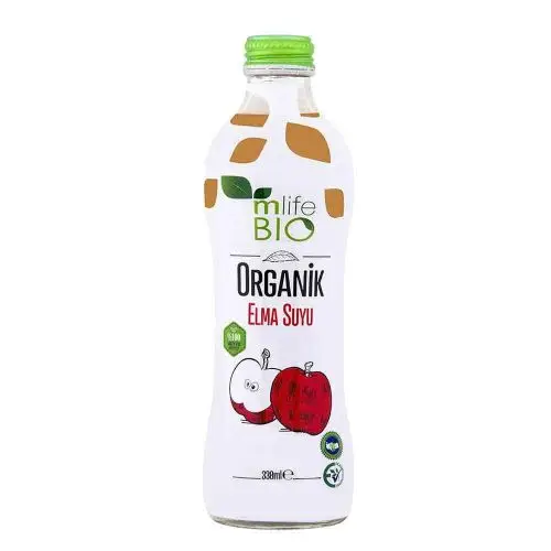 Mlıfe Organik Elma Suyu 330 Ml