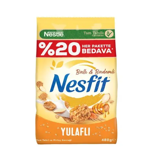 Nesfit Ballıbademli Gevrek %20 Bedava.prom.480 G