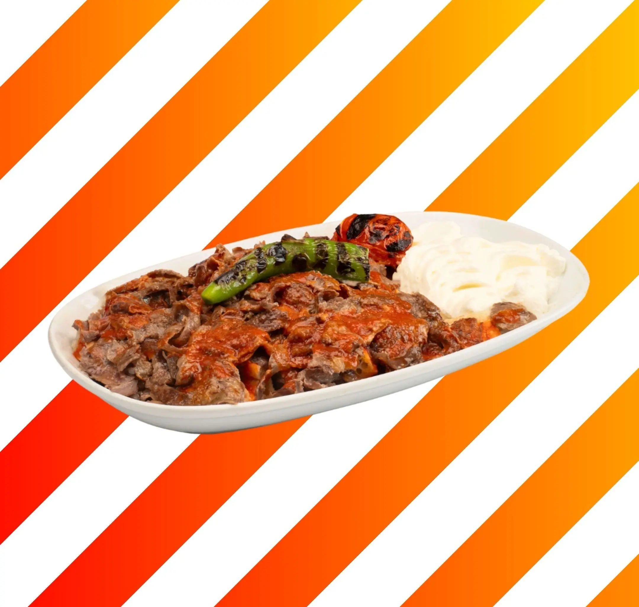 İskender (Tavuk Dönerden) (125 gr.)