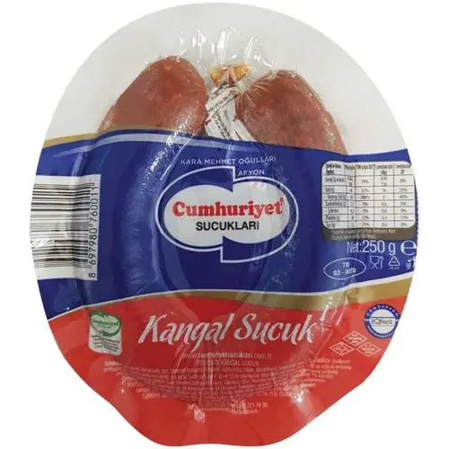 Cumhuriyet Sucuk Dana Kangal Fermente 250 Gr