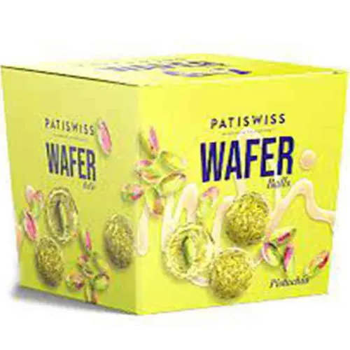 Patiswiss Waferballs Antep Fıstıklı 150 Gr