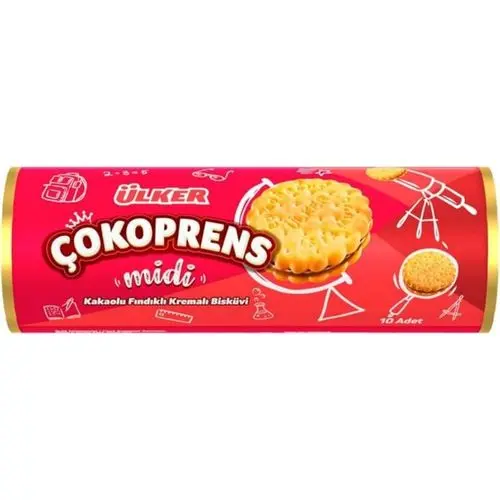 Ülker Çokoprens Bisküvi Midi 160 Gr