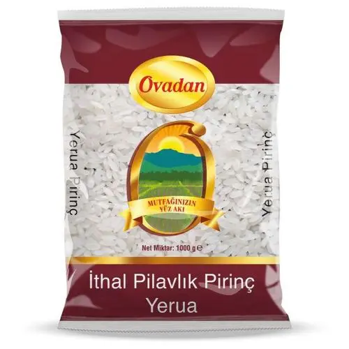 Ovadan Pirinç Pilavlık İthal 1 Kg