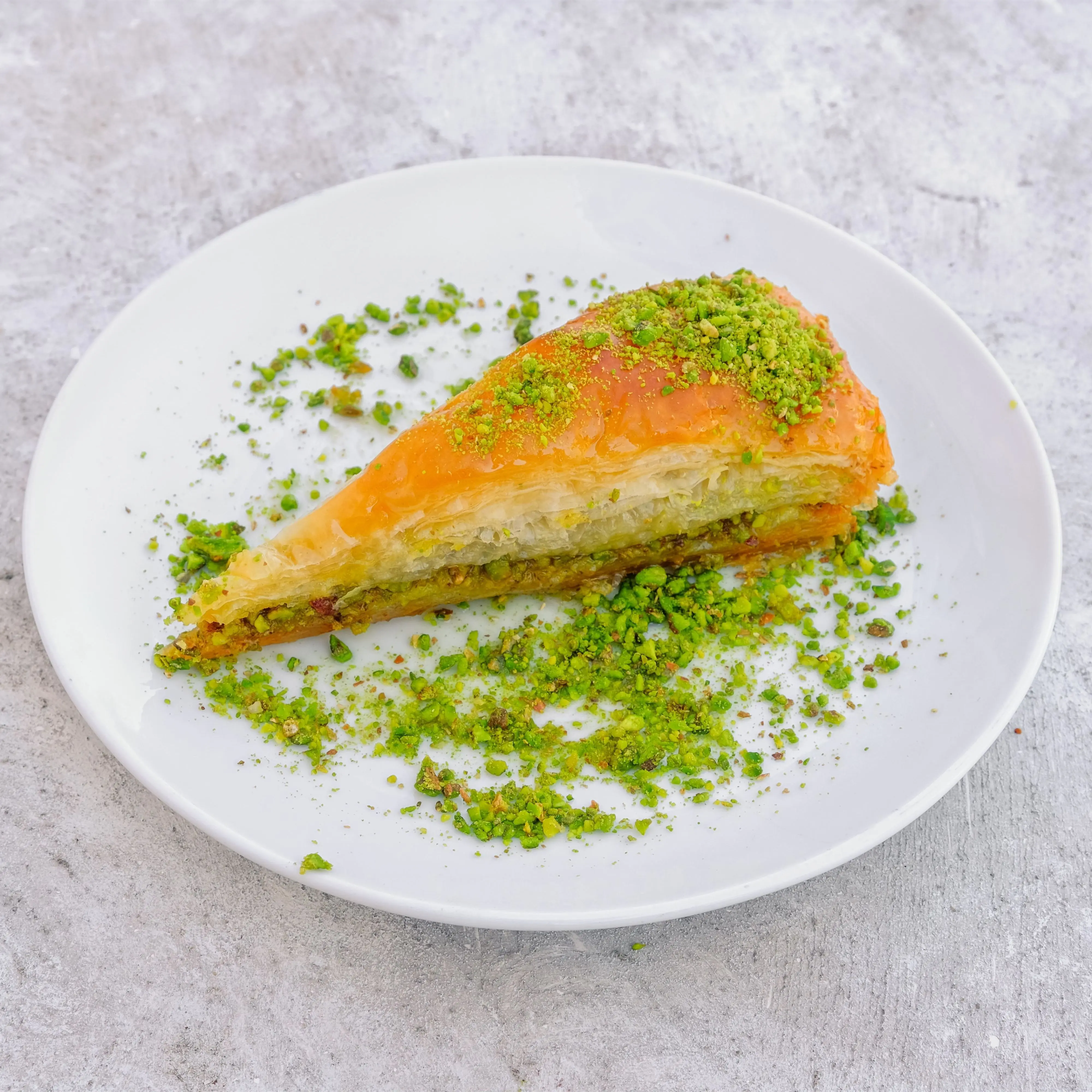 Fıstıklı Havuç Dilim Baklava (1 kg.)