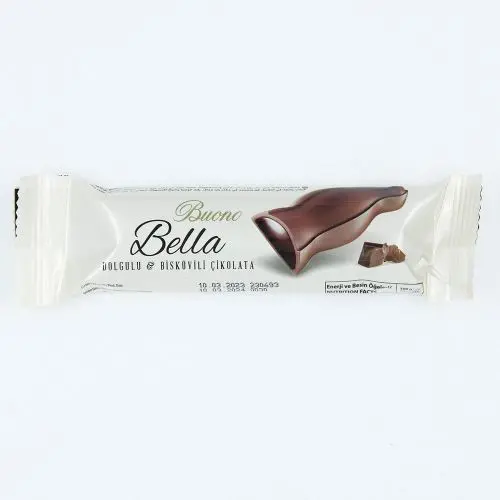 Buono Bella Çikolata Kaplı Dolgulu Bar 35 Gr