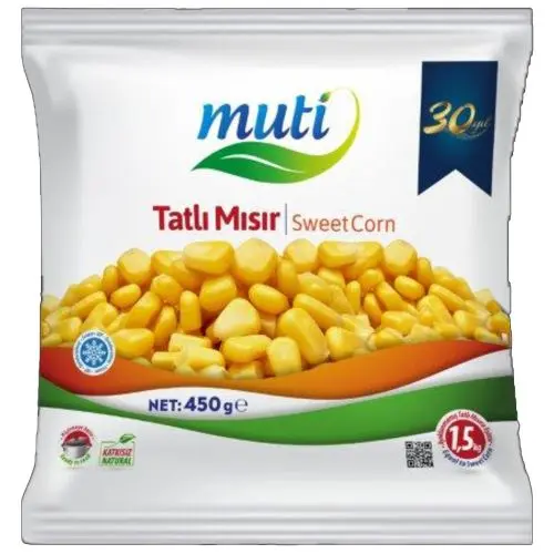 Muti Dondurulmuş Tatlı Mısır 450 Gr