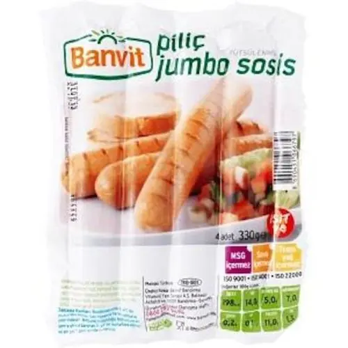 Banvit Jumbo Sosis 330 Gr