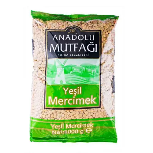 Anadolu Mutfağı Yeşil Mercimek 1 Kg