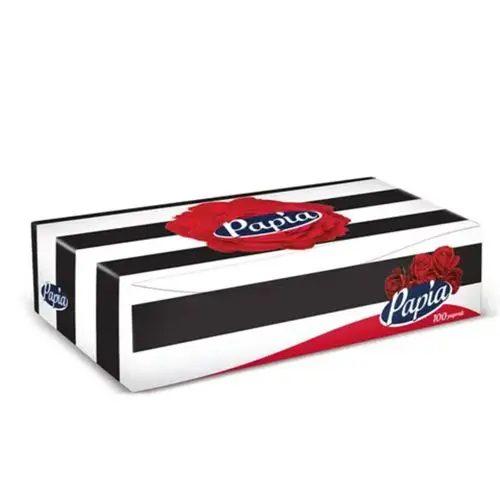 Papia Kutu Mendil 100lü 100 Adet