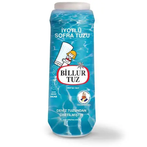 Billur Tuz Tuzluklu 500 Gr