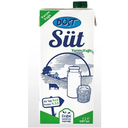 Dost %0,1 Yağlı Süt 1 Lt