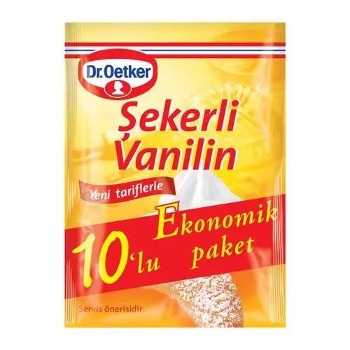 Dr. Oetker Şekerli Vanilin 10 x 5 Gr