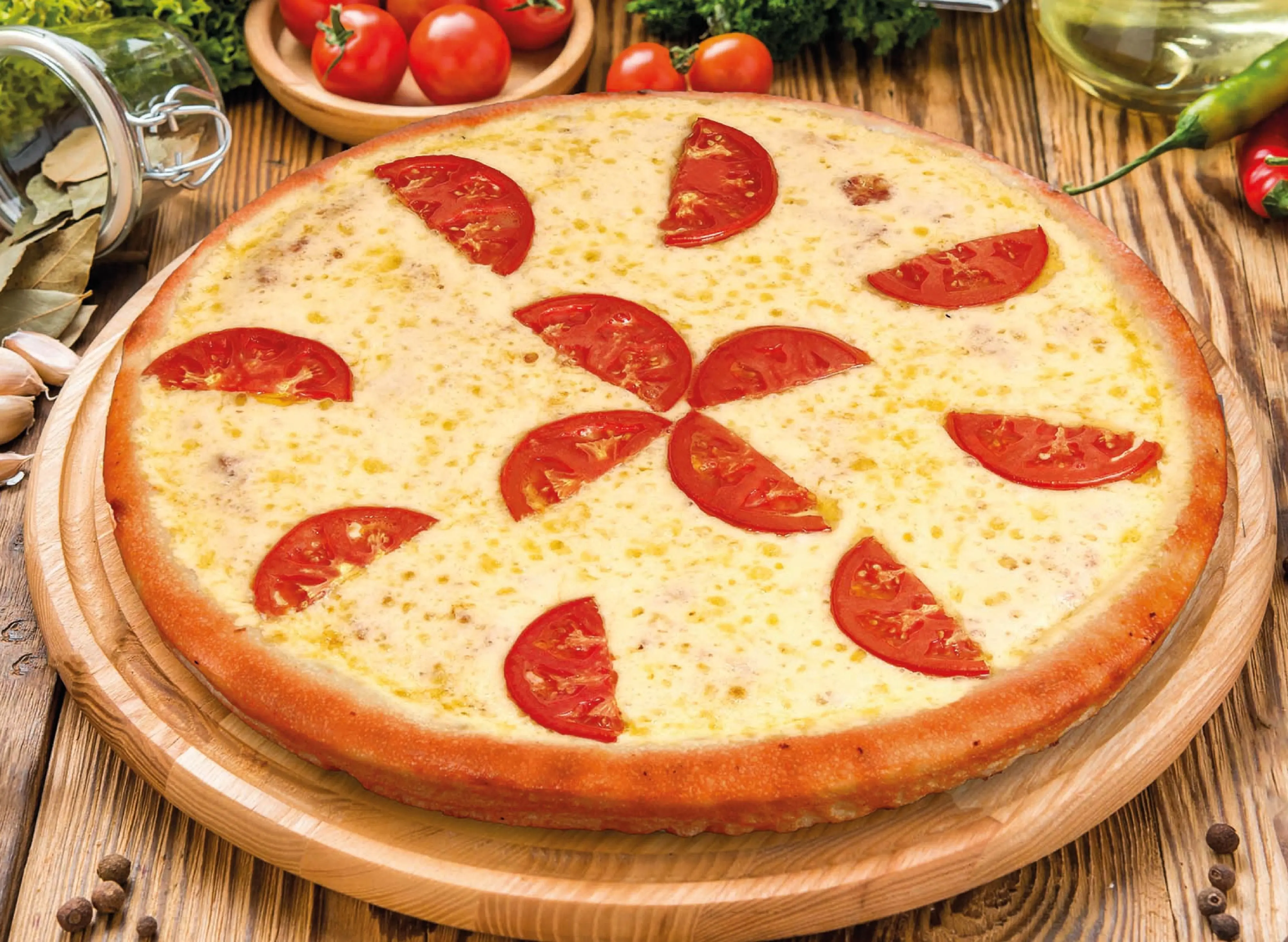 Margherita Pizza (Büyük Boy)