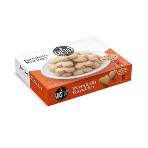 Bisto Portakallı Kurabiye 500 Gr