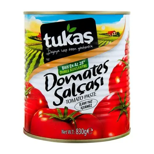 Tukaş Domates Salçası 830 Gr