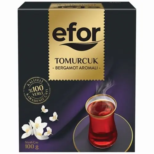 Efor Tomurcuk Bergamot Aromalı Siyah Çay 100 Gr
