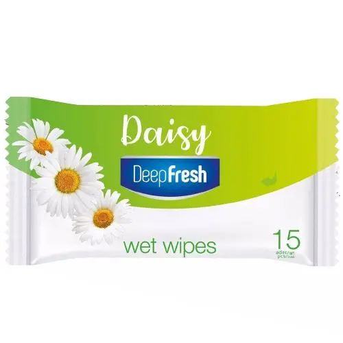 Deep Fresh Islak Mendil Papatya 15li Adet