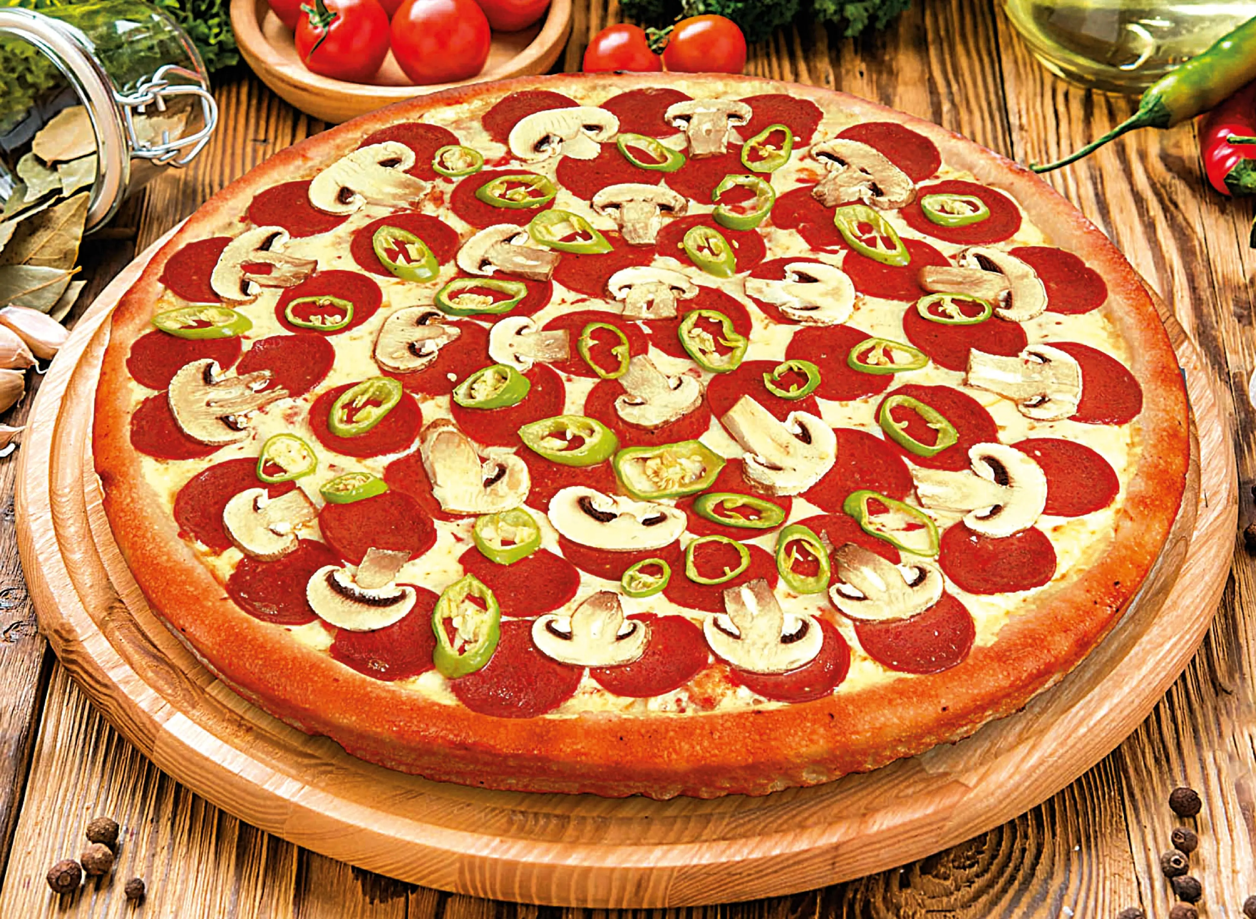 Happy Pizza (Küçük Boy)