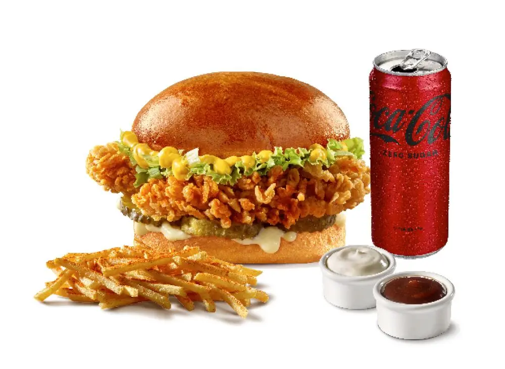 Cajun Burger Menü