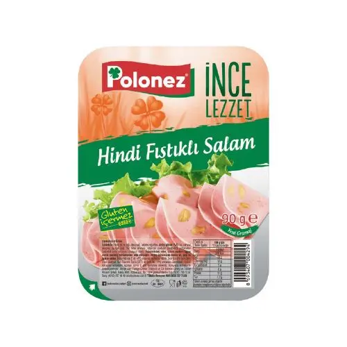 Polonez Hindi Fıstıklı Salam 90 Gr