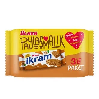 Ülker İkram Fındıklı 3lü 252 Gr